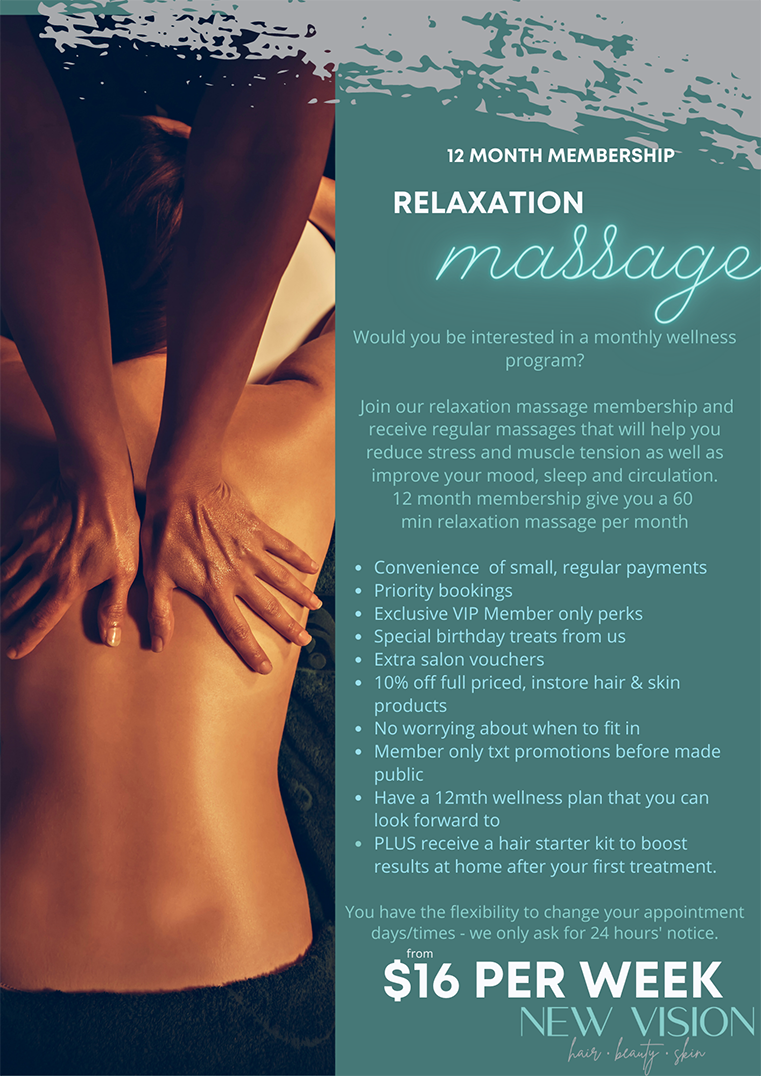 Image: Massage membership